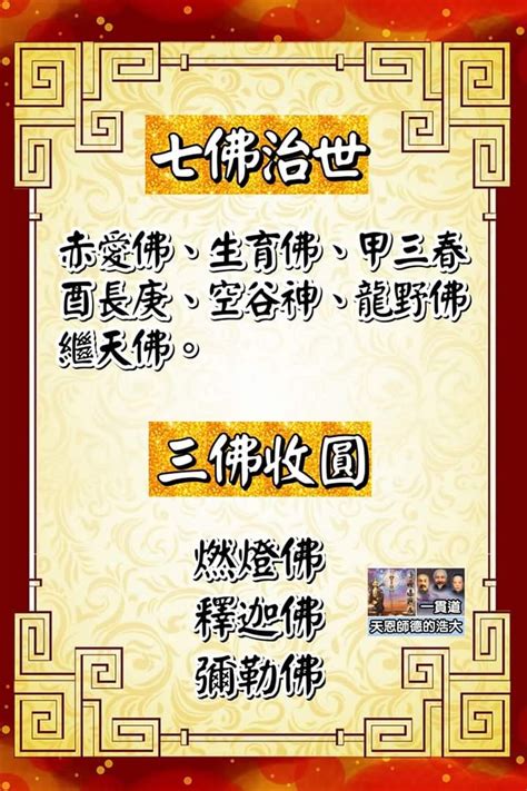 七佛治世方位圖|【七佛治世方位圖】七佛治世、三佛收圓：不可思議的方位圖解開。